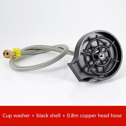 Bar Counter Cup Washer Sink High-Pressure Spray